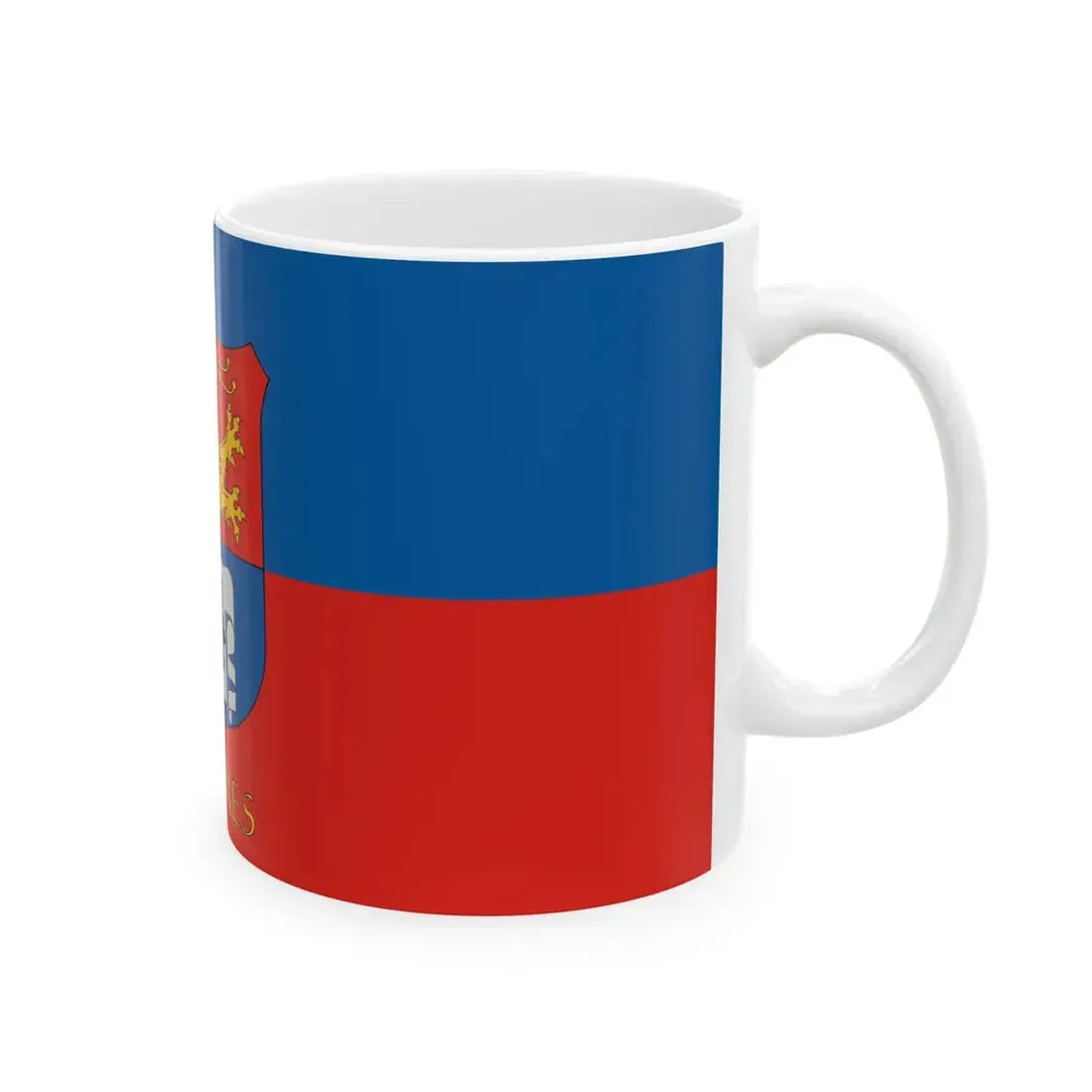 Flag of Szedres (Hungary) White Coffee Mug - Go Mug Yourself