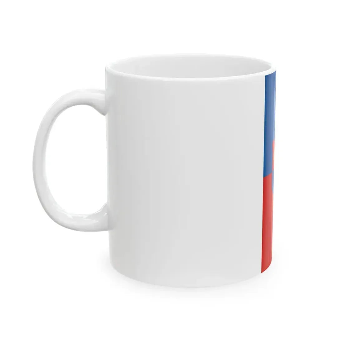 Flag of Szedres vertical (Hungary) White Coffee Mug - Go Mug Yourself