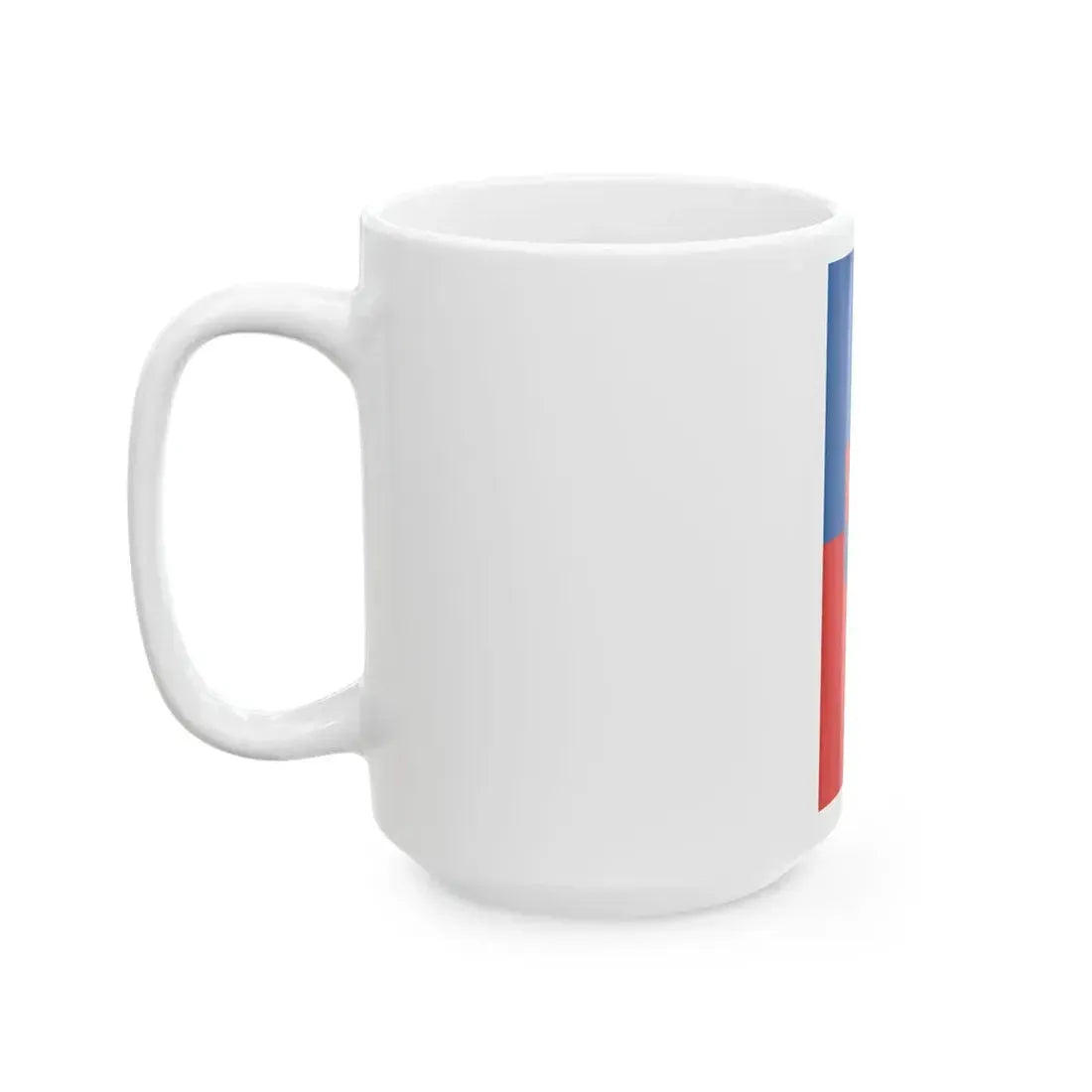 Flag of Szedres vertical (Hungary) White Coffee Mug - Go Mug Yourself