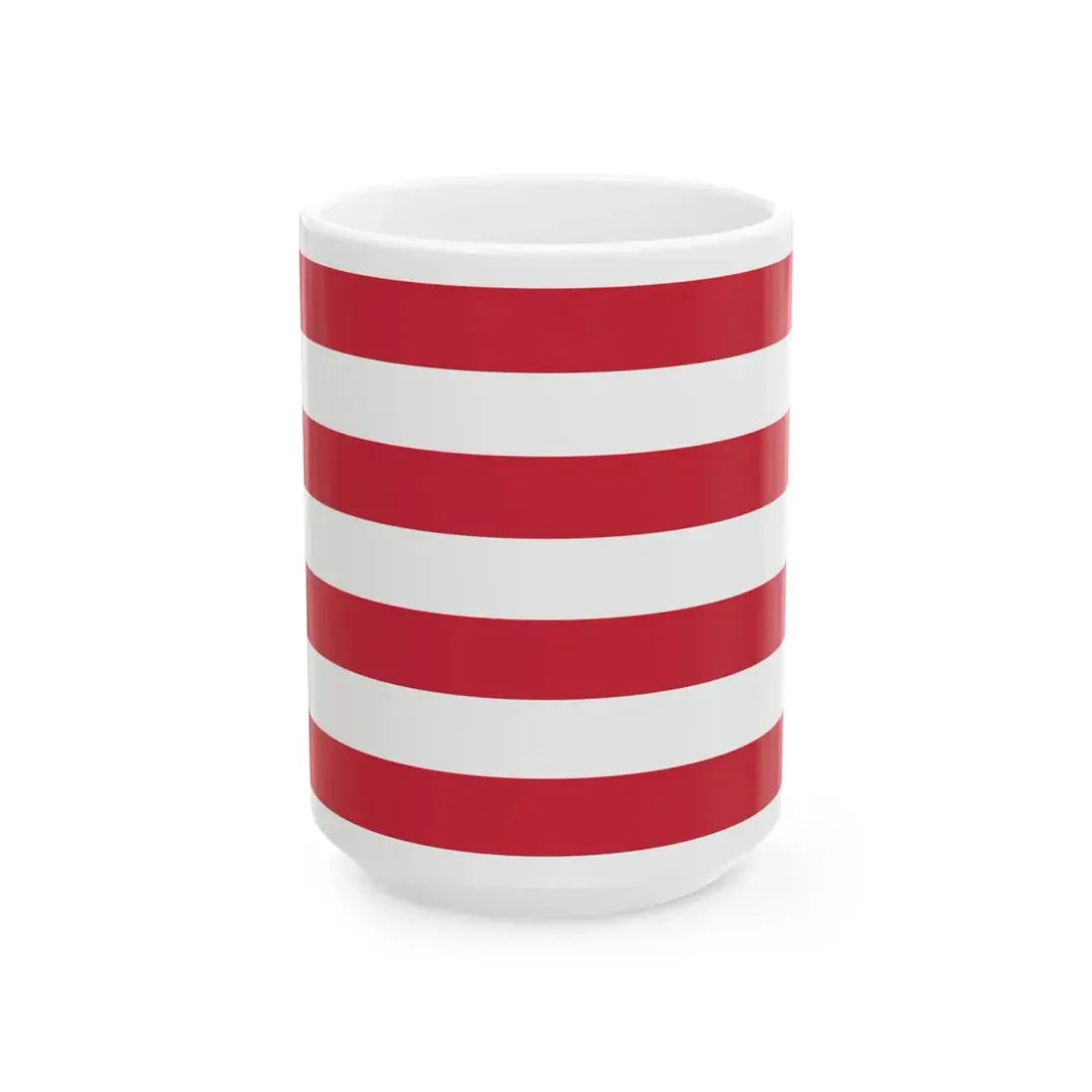 Flag of Szekesfehervar 1941 (Hungary) White Coffee Mug 15oz - Go Mug Yourself