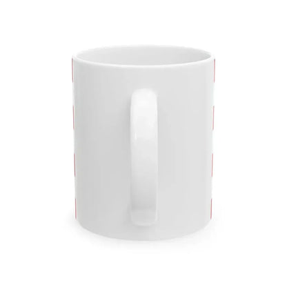 Flag of Szekesfehervar 1941 (Hungary) White Coffee Mug - Go Mug Yourself
