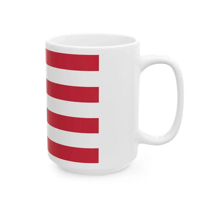 Flag of Szekesfehervar 1941 (Hungary) White Coffee Mug - Go Mug Yourself