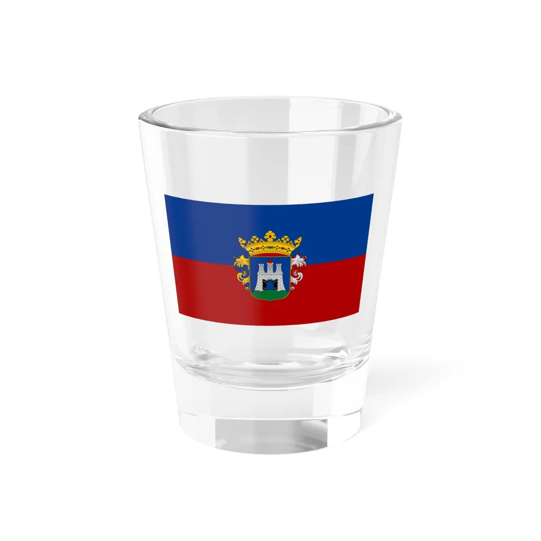 Flag of Szekesfehervar (Hungary) Shot Glass 1.5oz 1.5oz - Go Mug Yourself
