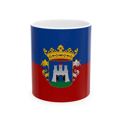 Flag of Szekesfehervar (Hungary) White Coffee Mug 11oz - Go Mug Yourself
