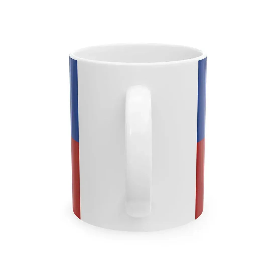 Flag of Szekesfehervar (Hungary) White Coffee Mug - Go Mug Yourself