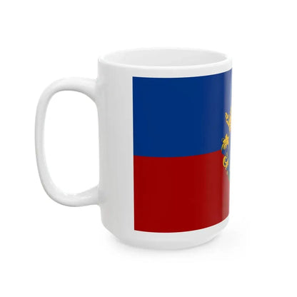 Flag of Szekesfehervar (Hungary) White Coffee Mug - Go Mug Yourself