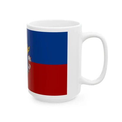 Flag of Szekesfehervar (Hungary) White Coffee Mug - Go Mug Yourself