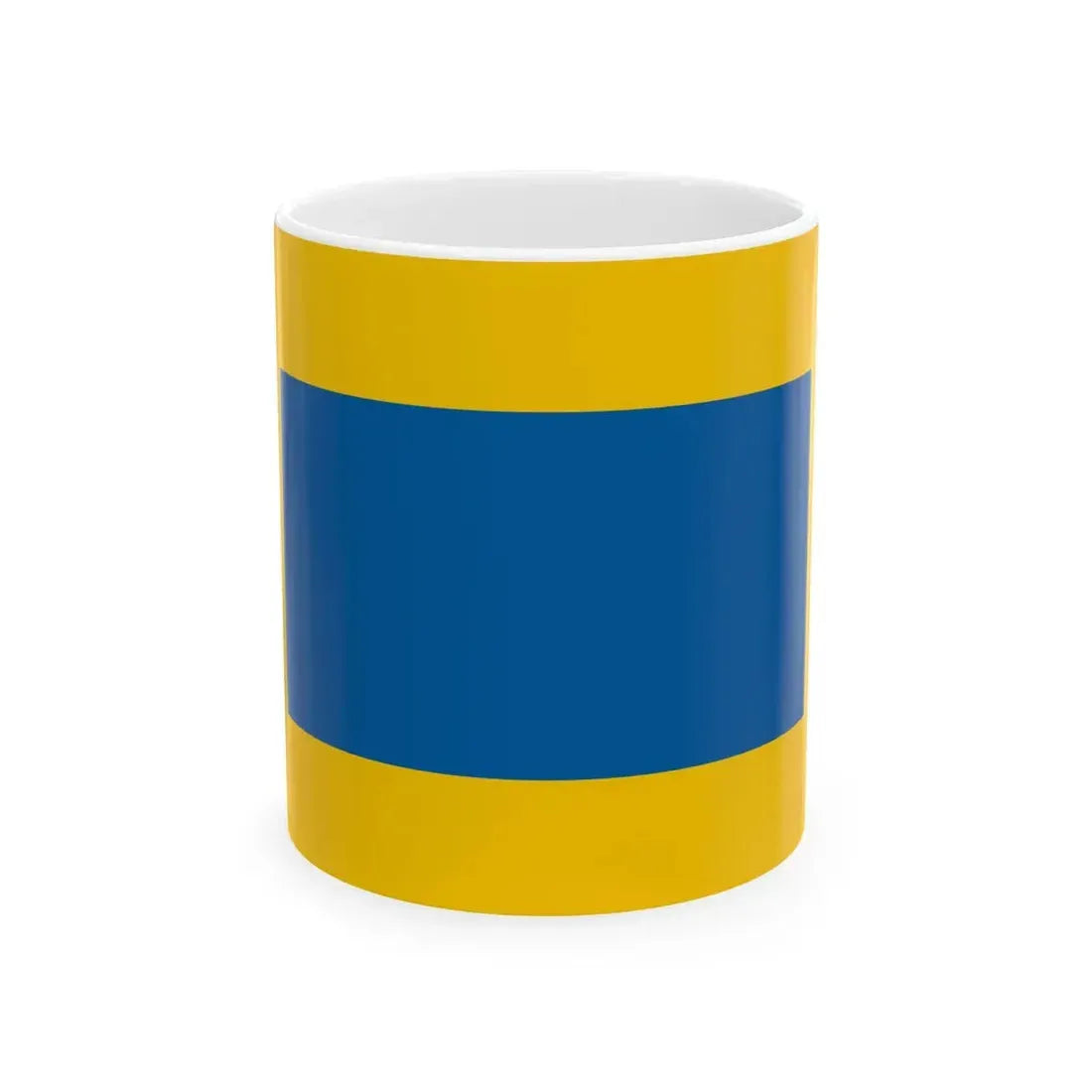 Flag of Szekszard 1941 (Hungary) White Coffee Mug 11oz - Go Mug Yourself