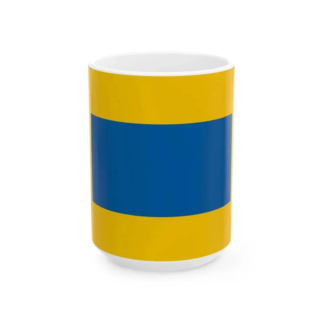 Flag of Szekszard 1941 (Hungary) White Coffee Mug 15oz - Go Mug Yourself