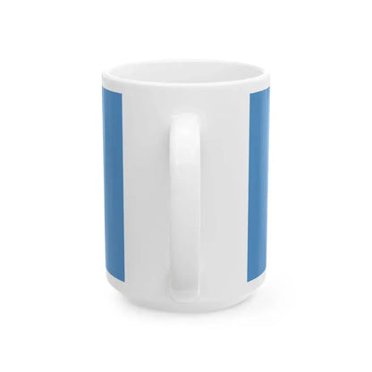 Flag of Szekszard (Hungary) White Coffee Mug - Go Mug Yourself