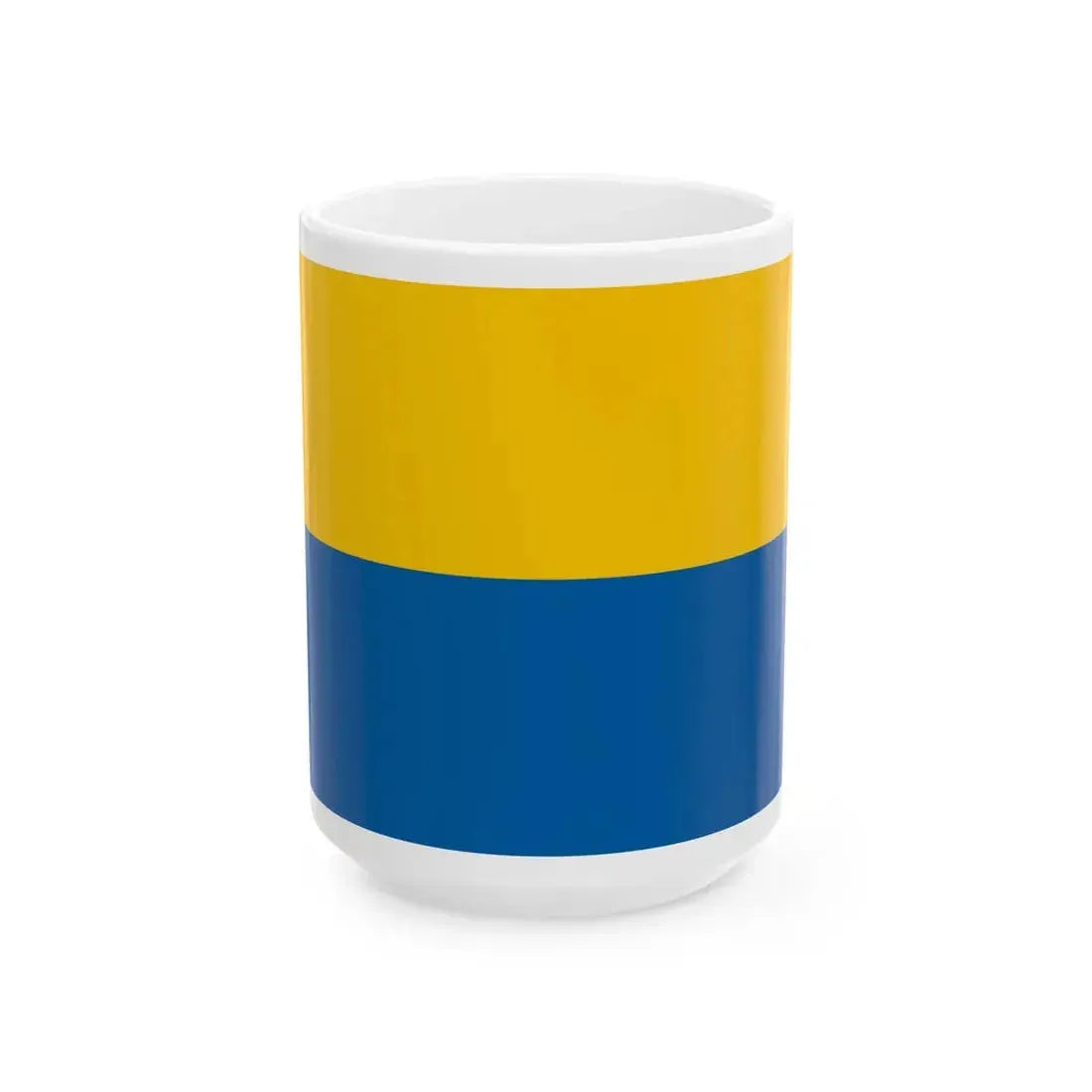 Flag of Szentendre 1941 (Hungary) White Coffee Mug 15oz - Go Mug Yourself