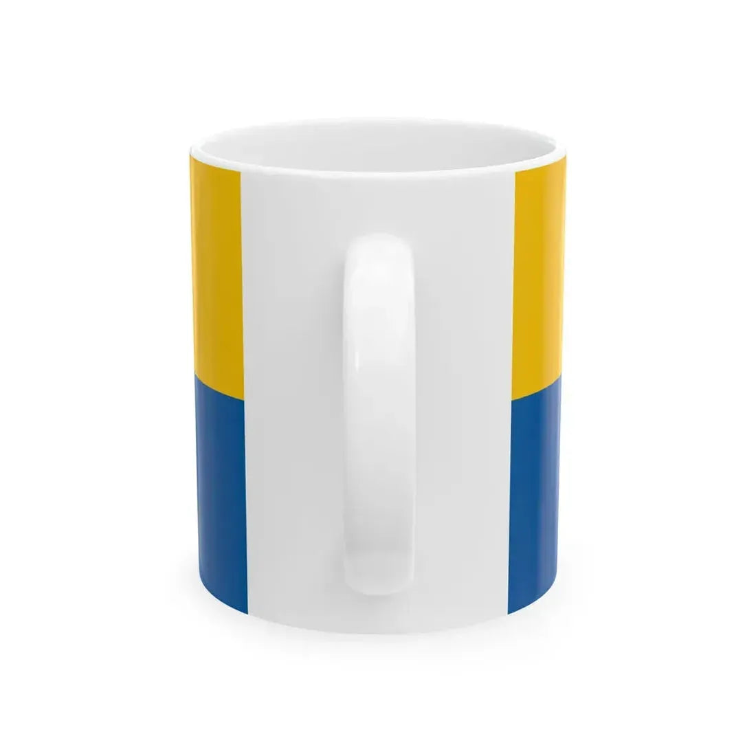 Flag of Szentendre (Hungary) White Coffee Mug - Go Mug Yourself