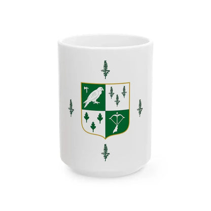 Flag of Szentgal (Hungary) White Coffee Mug 15oz - Go Mug Yourself
