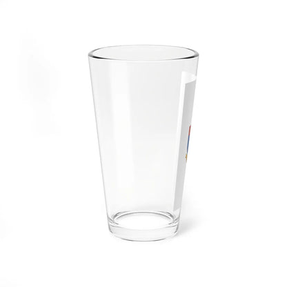 Flag of Szentgyorgyvar vertical (Hungary) Pint Glass 16oz - Go Mug Yourself