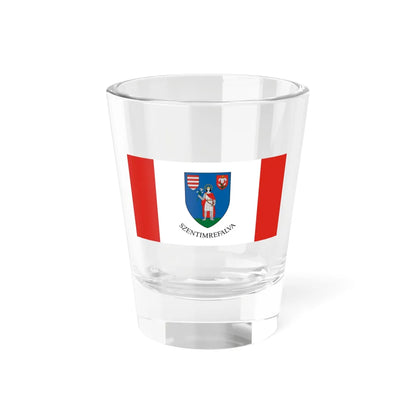 Flag of Szentimrefalva (Hungary) Shot Glass 1.5oz 1.5oz - Go Mug Yourself