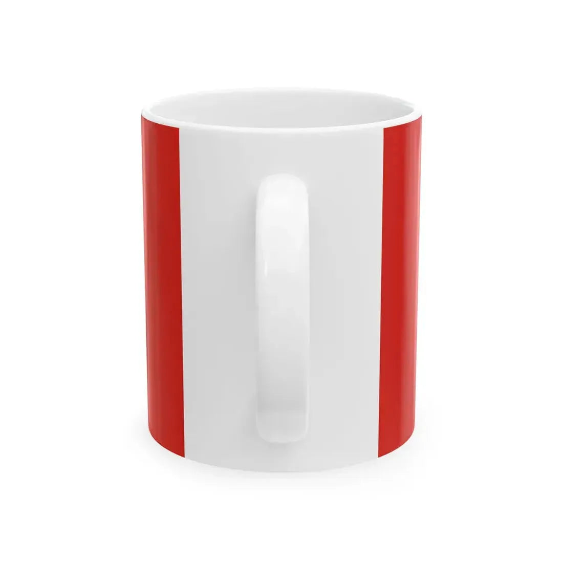 Flag of Szentimrefalva (Hungary) White Coffee Mug - Go Mug Yourself