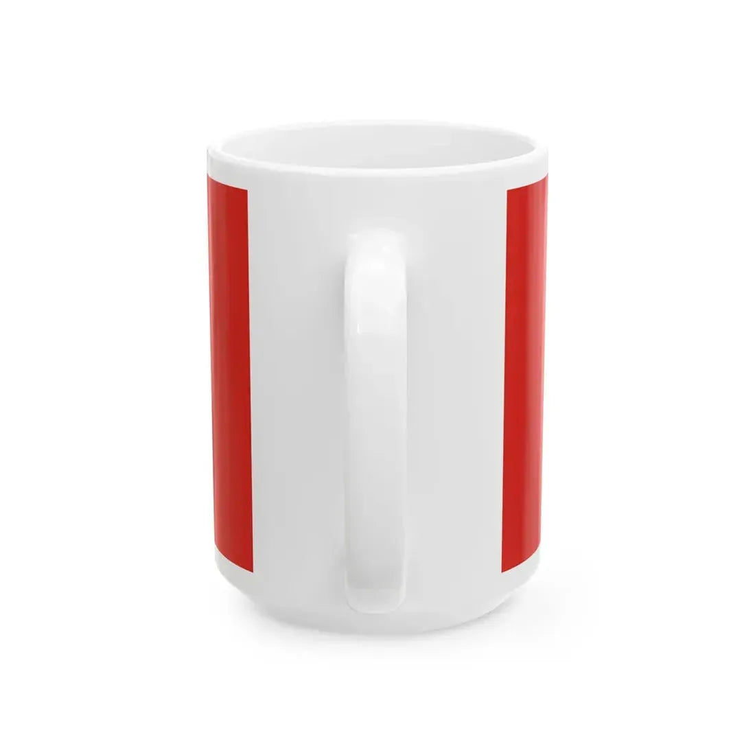Flag of Szentimrefalva (Hungary) White Coffee Mug - Go Mug Yourself