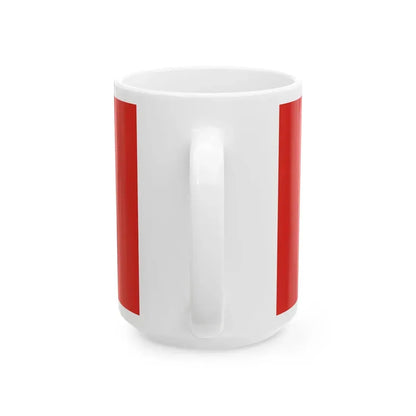 Flag of Szentimrefalva (Hungary) White Coffee Mug - Go Mug Yourself