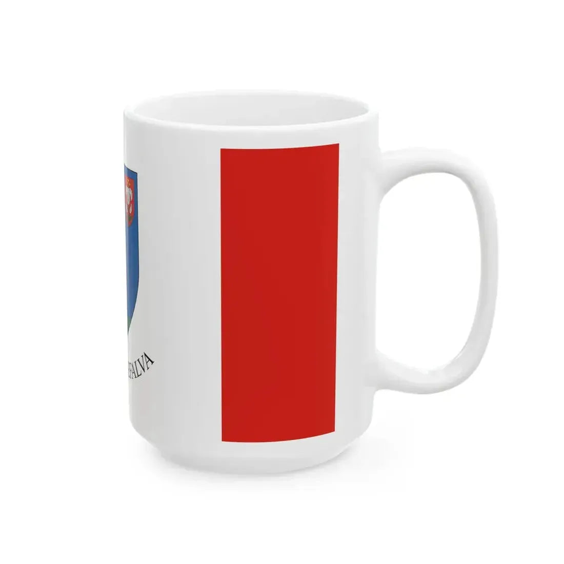 Flag of Szentimrefalva (Hungary) White Coffee Mug - Go Mug Yourself