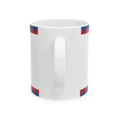 Flag of Szentjakabfa (Hungary) White Coffee Mug - Go Mug Yourself