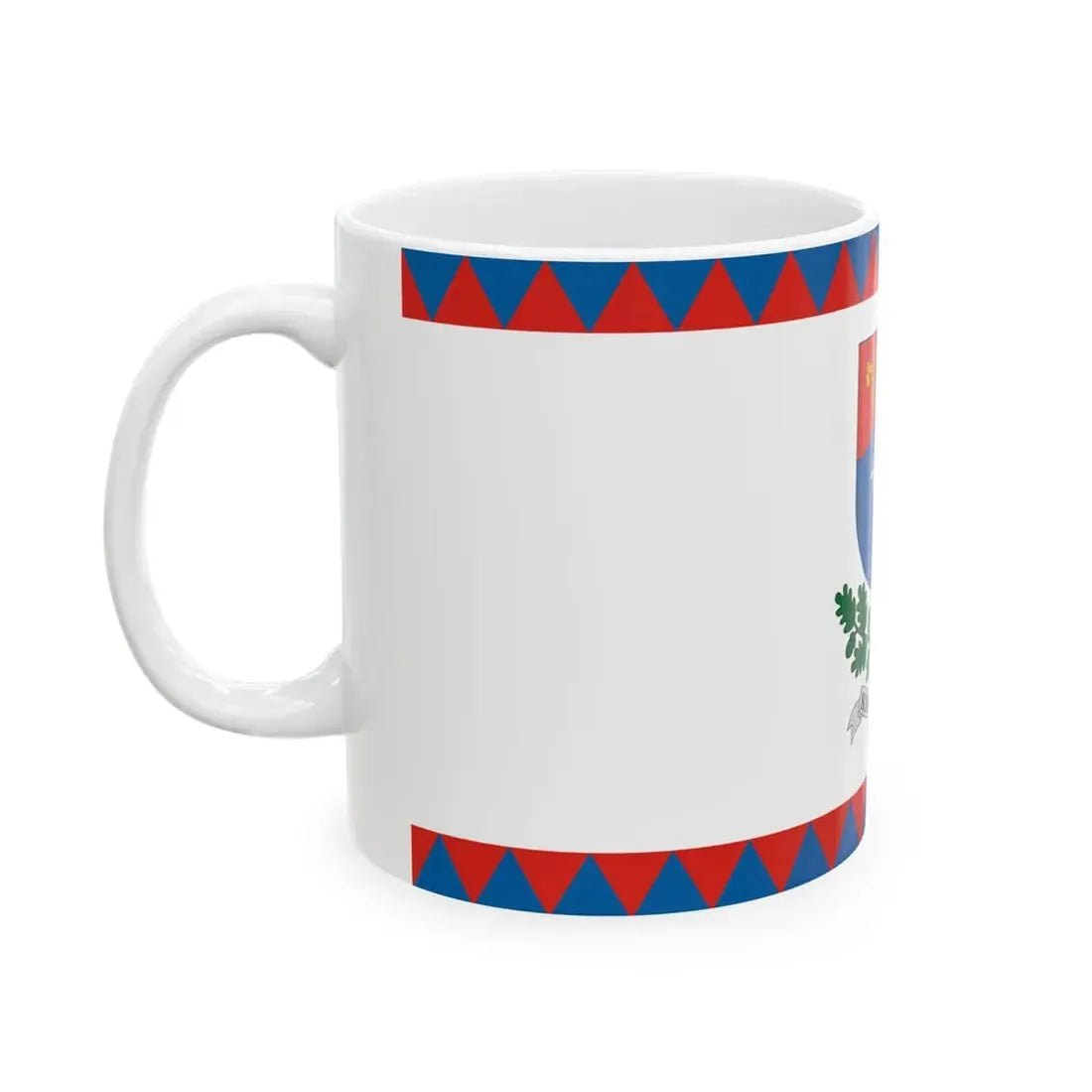 Flag of Szentjakabfa (Hungary) White Coffee Mug - Go Mug Yourself