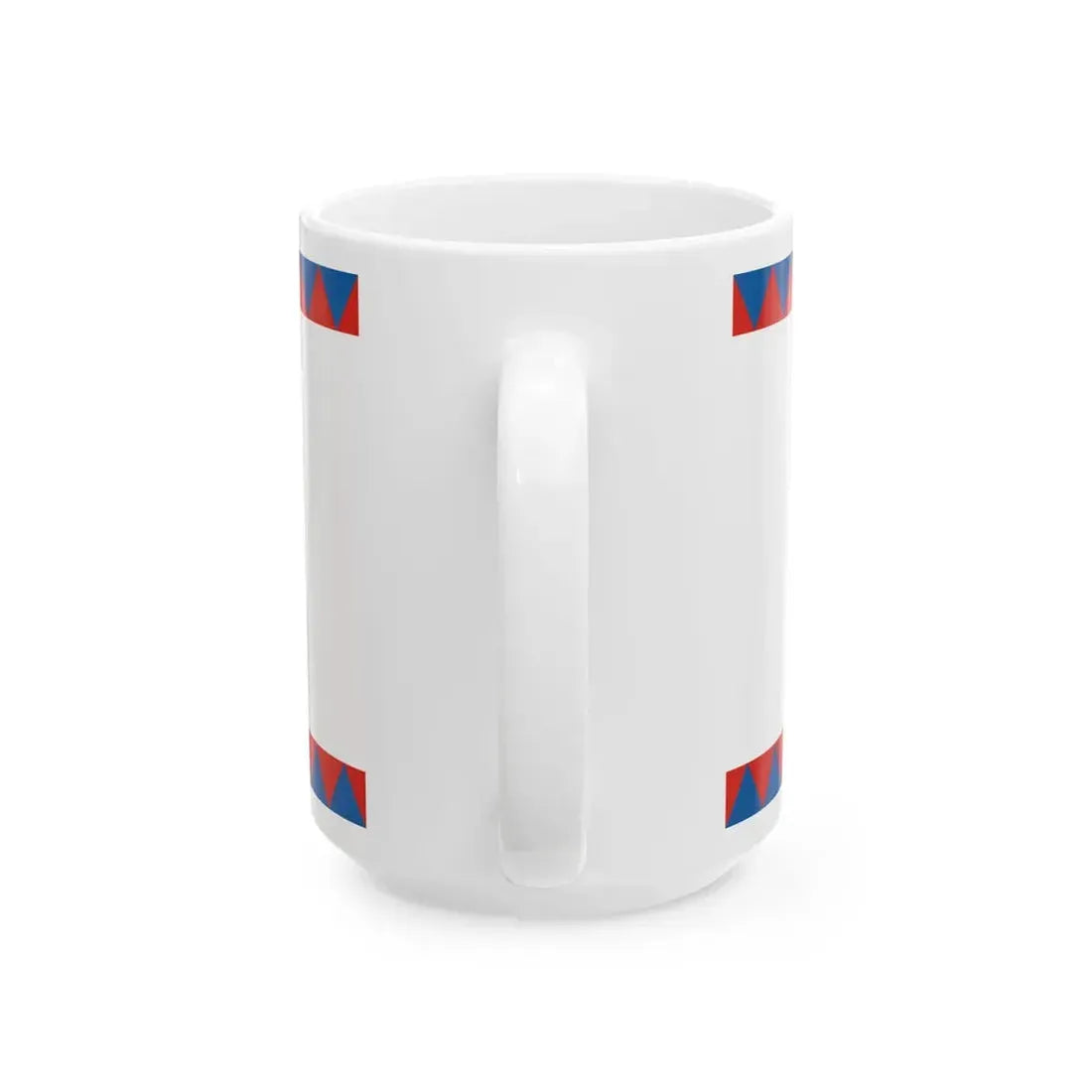Flag of Szentjakabfa (Hungary) White Coffee Mug - Go Mug Yourself