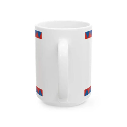 Flag of Szentjakabfa (Hungary) White Coffee Mug - Go Mug Yourself