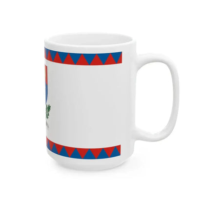 Flag of Szentjakabfa (Hungary) White Coffee Mug - Go Mug Yourself