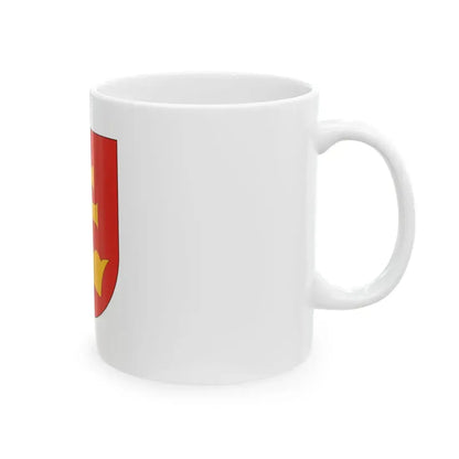 Flag of Szentkiralyszabadja (Hungary) White Coffee Mug - Go Mug Yourself