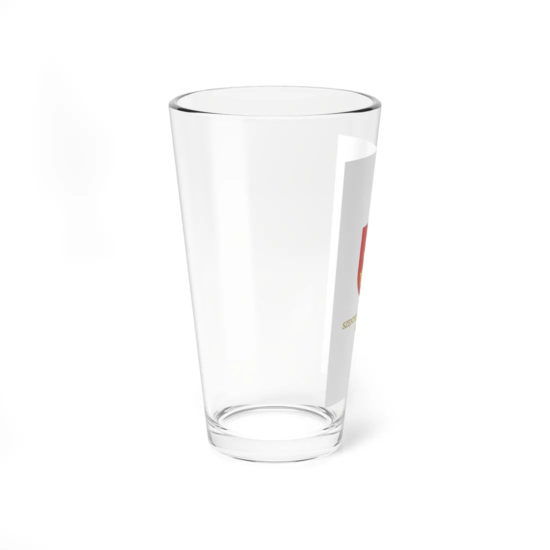 Flag of Szentkiralyszabadja vertical (Hungary) Pint Glass 16oz - Go Mug Yourself