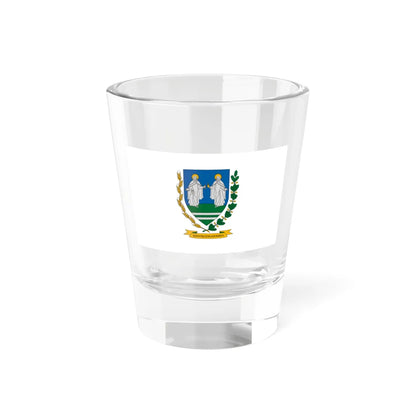 Flag of Szentkozmadombja (Hungary) Shot Glass 1.5oz 1.5oz - Go Mug Yourself