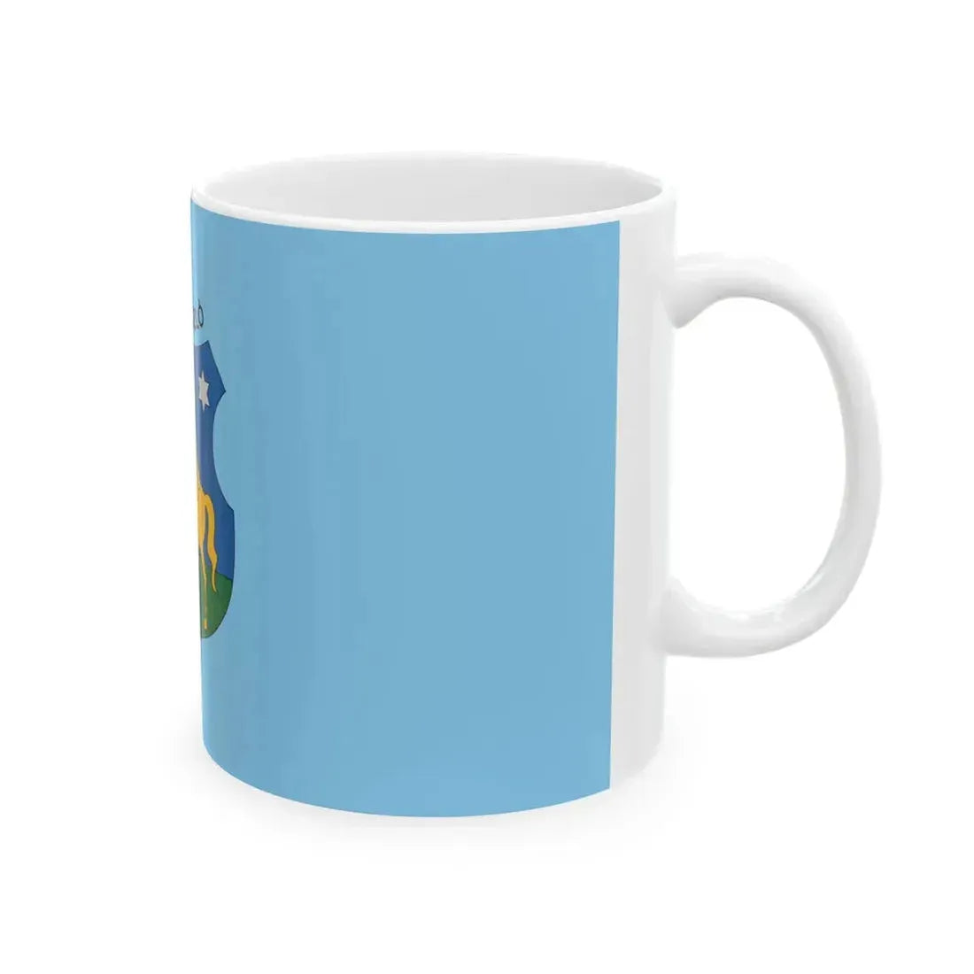 Flag of Szentlaszlo (Hungary) White Coffee Mug - Go Mug Yourself