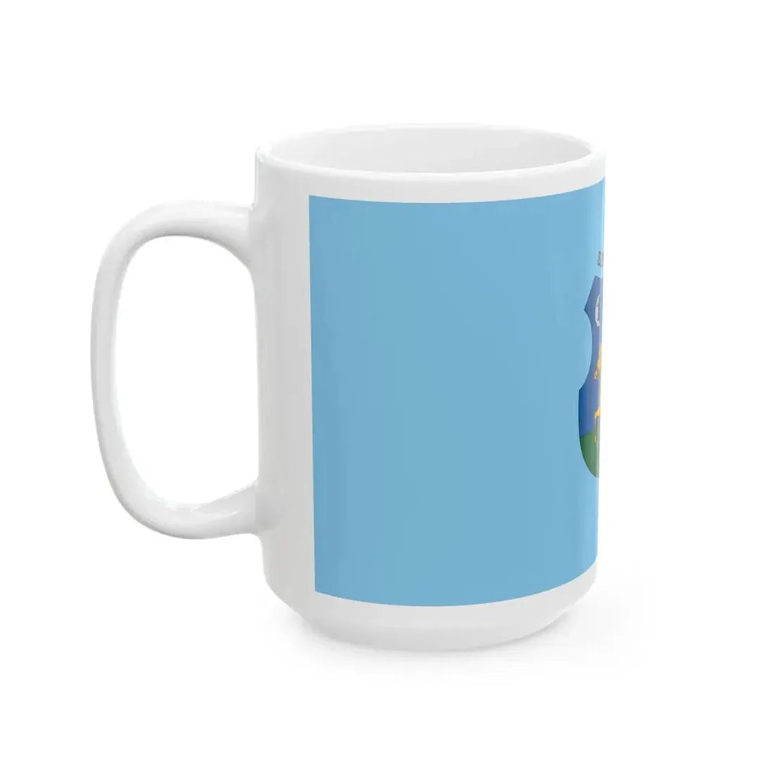 Flag of Szentlaszlo (Hungary) White Coffee Mug - Go Mug Yourself