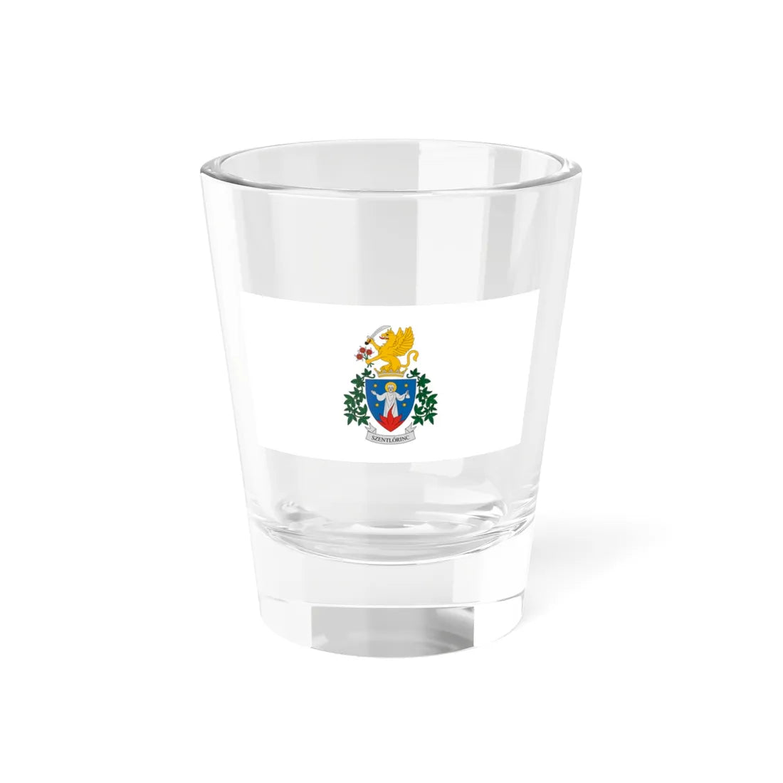 Flag of Szentlorinc (Hungary) Shot Glass 1.5oz 1.5oz - Go Mug Yourself