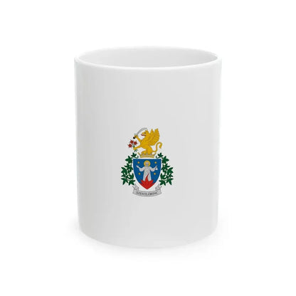 Flag of Szentlorinc vertical (Hungary) White Coffee Mug 11oz - Go Mug Yourself