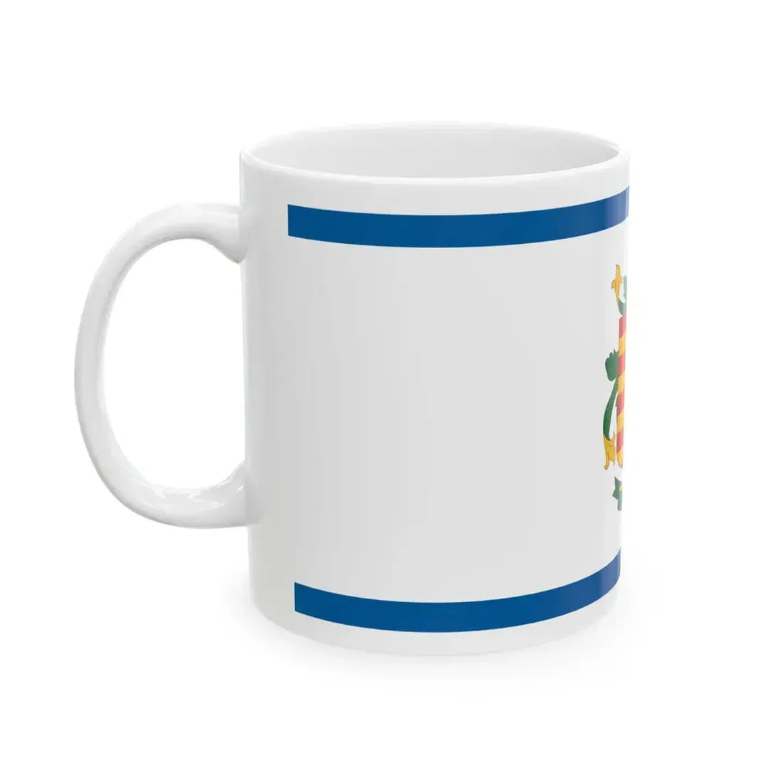 Flag of Szentlorinckata (Hungary) White Coffee Mug - Go Mug Yourself