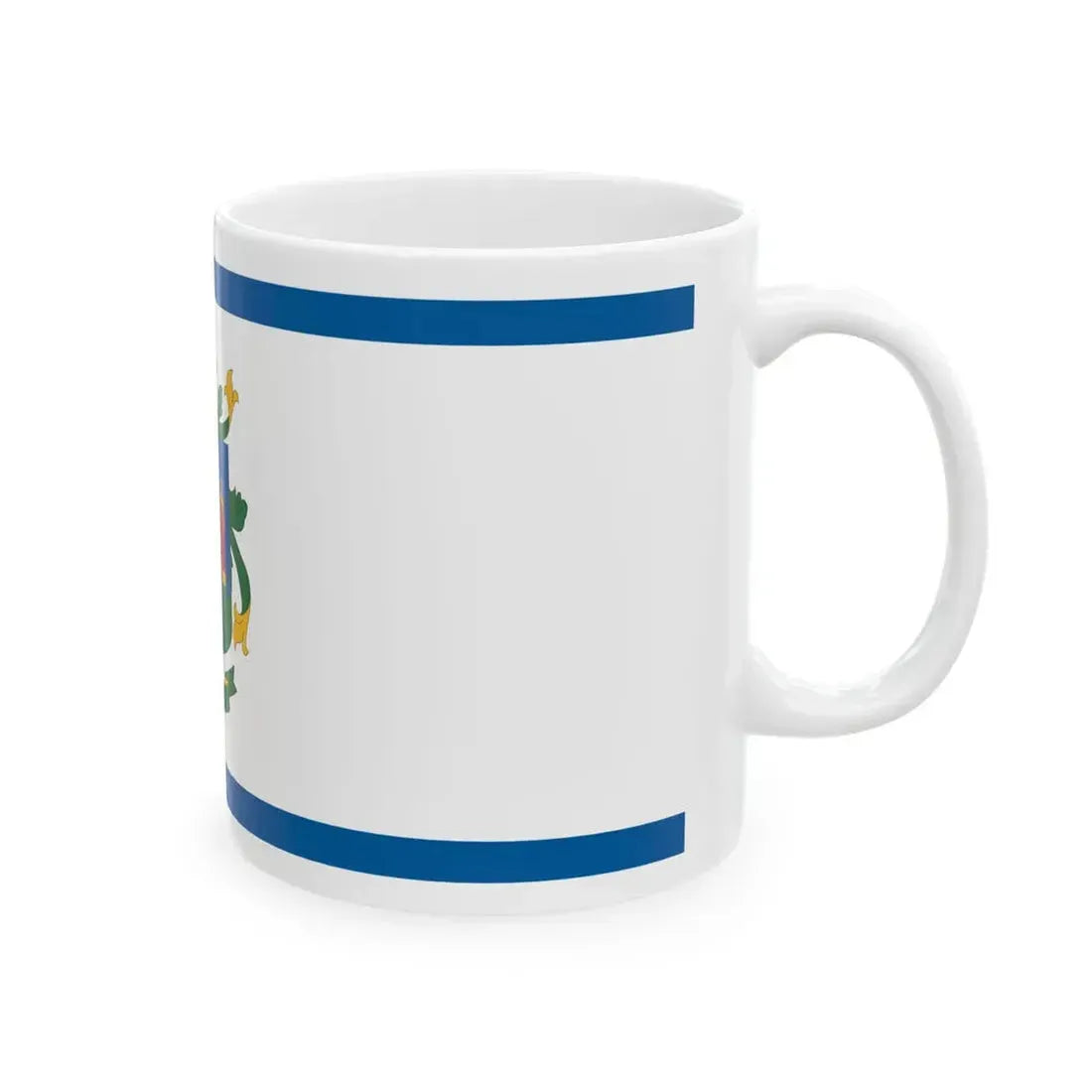 Flag of Szentlorinckata (Hungary) White Coffee Mug - Go Mug Yourself
