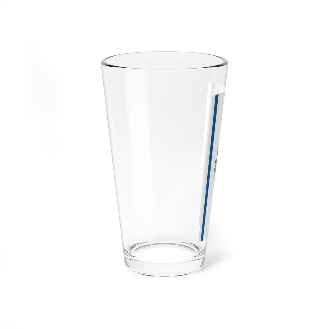 Flag of Szentlorinckata vertical (Hungary) Pint Glass 16oz - Go Mug Yourself