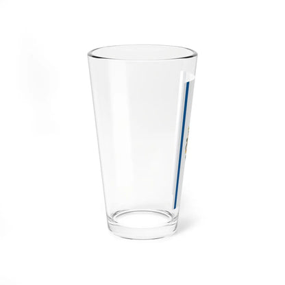 Flag of Szentlorinckata vertical (Hungary) Pint Glass 16oz - Go Mug Yourself