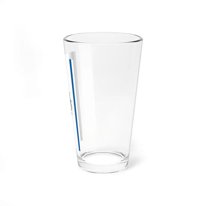 Flag of Szentlorinckata vertical (Hungary) Pint Glass 16oz - Go Mug Yourself