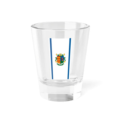 Flag of Szentlorinckata vertical (Hungary) Shot Glass 1.5oz 1.5oz - Go Mug Yourself