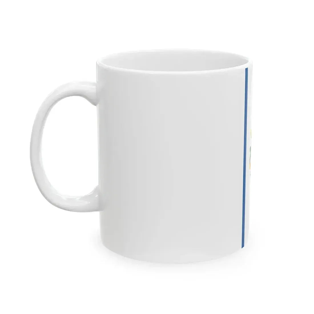 Flag of Szentlorinckata vertical (Hungary) White Coffee Mug - Go Mug Yourself