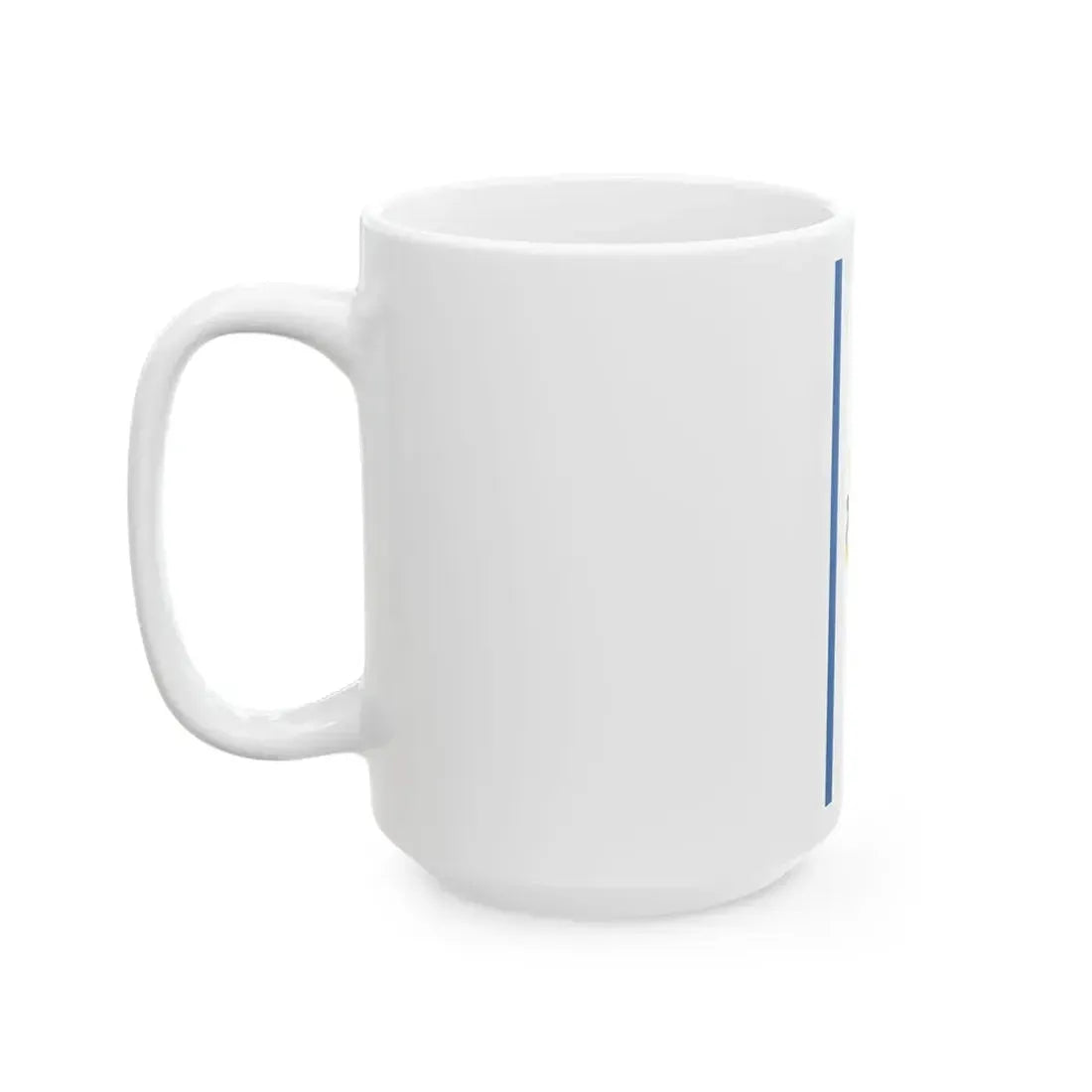 Flag of Szentlorinckata vertical (Hungary) White Coffee Mug - Go Mug Yourself