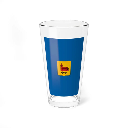 Flag of Szentpeterfa vertical (Hungary) Pint Glass 16oz 16oz - Go Mug Yourself