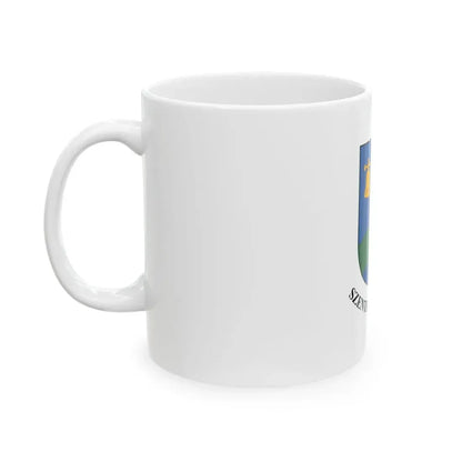 Flag of Szentpeterfolde (Hungary) White Coffee Mug - Go Mug Yourself