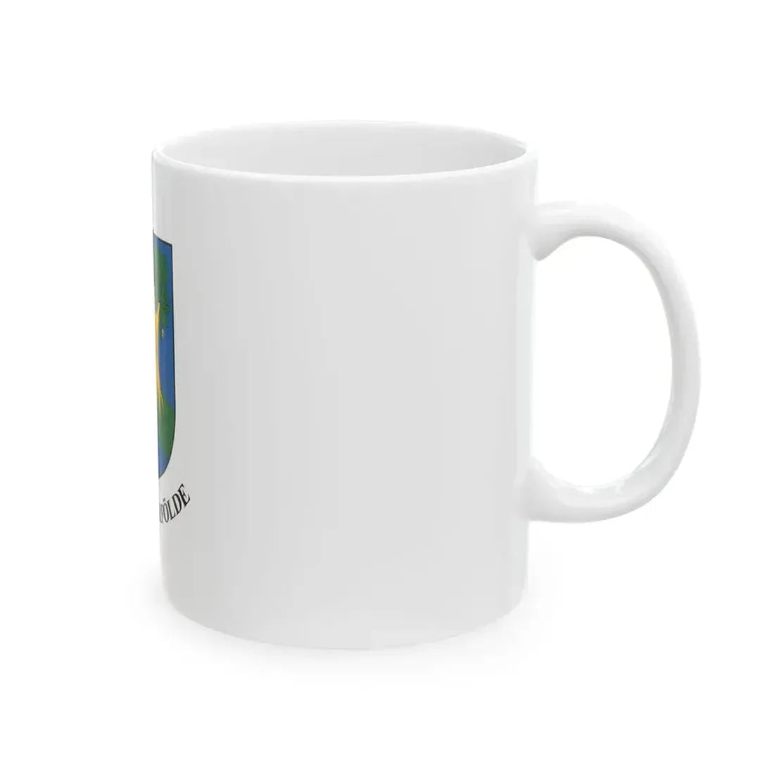 Flag of Szentpeterfolde (Hungary) White Coffee Mug - Go Mug Yourself