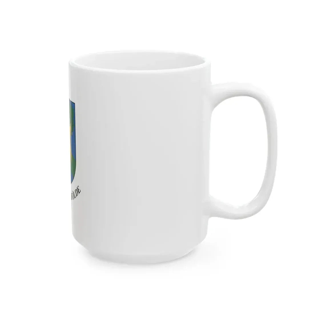 Flag of Szentpeterfolde (Hungary) White Coffee Mug - Go Mug Yourself