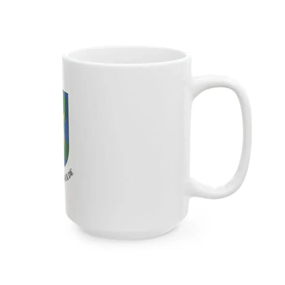 Flag of Szentpeterfolde (Hungary) White Coffee Mug - Go Mug Yourself
