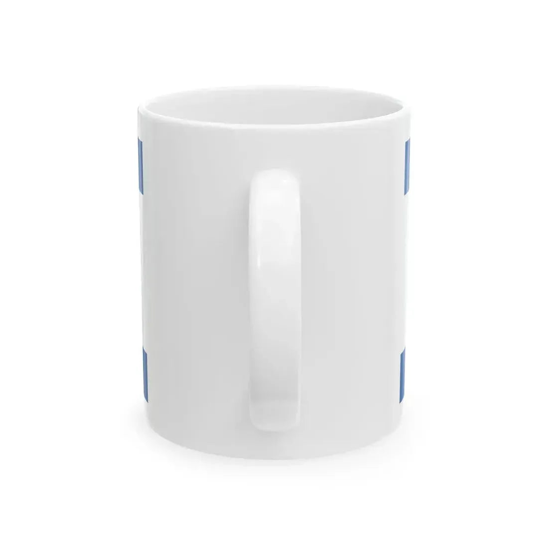 Flag of Szigetbecse (Hungary) White Coffee Mug - Go Mug Yourself
