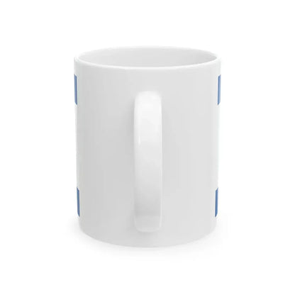 Flag of Szigetbecse (Hungary) White Coffee Mug - Go Mug Yourself
